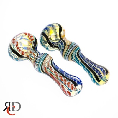 GLASS PIPE TWISTING ART GP3615 1CT GLASS PIPE TWISTING ART GP3615 1CT